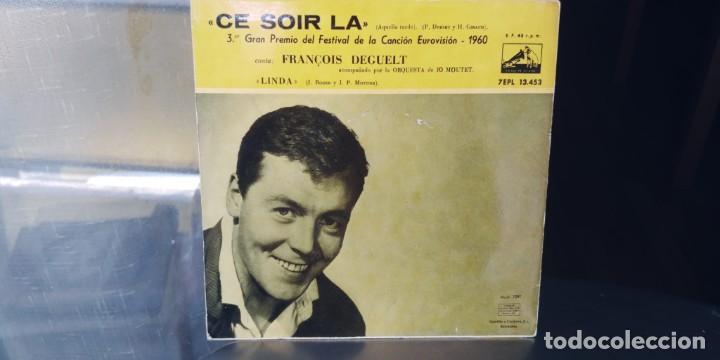 Discos de vinilo: JACQUELINE BOYER-EP-FRANÇOIS DELGUELT-TOM PILLIBI-EUROVISION 1960-BUEN ESTADO - Foto 2 - 289678078