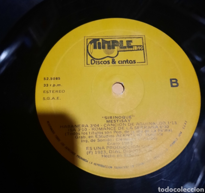 Discos de vinilo: Mestisay - Sirinoque - Foto 2
