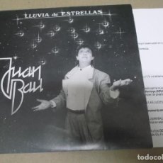 Dischi in vinile: JUAN BAU (SINGLE) LLUVIA DE ESTRELLAS AÑO – 1987 - HOJA PROMOCIONAL