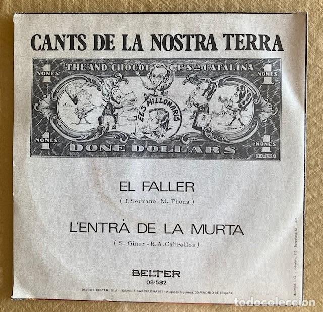 Discos de vinilo: ELS MILLONARIS - EL FALLER - Foto 2