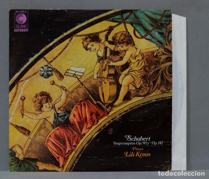 Discos de vinilo: LP. OP. 90. OP 142. SCHUBERT. KRAUS - Foto 1