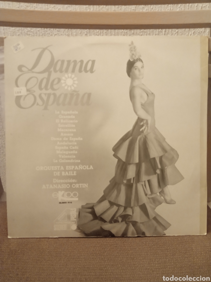 Discos de vinilo: ORQUESTA ESPA&Ntilde;OLA DE BAILE &rdquo;DAMA DE ESPA&Ntilde;A&rdquo; - Foto 2