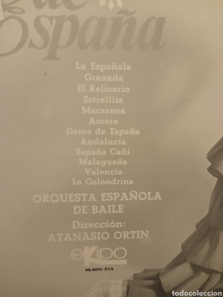 Discos de vinilo: ORQUESTA ESPA&Ntilde;OLA DE BAILE &rdquo;DAMA DE ESPA&Ntilde;A&rdquo; - Foto 3