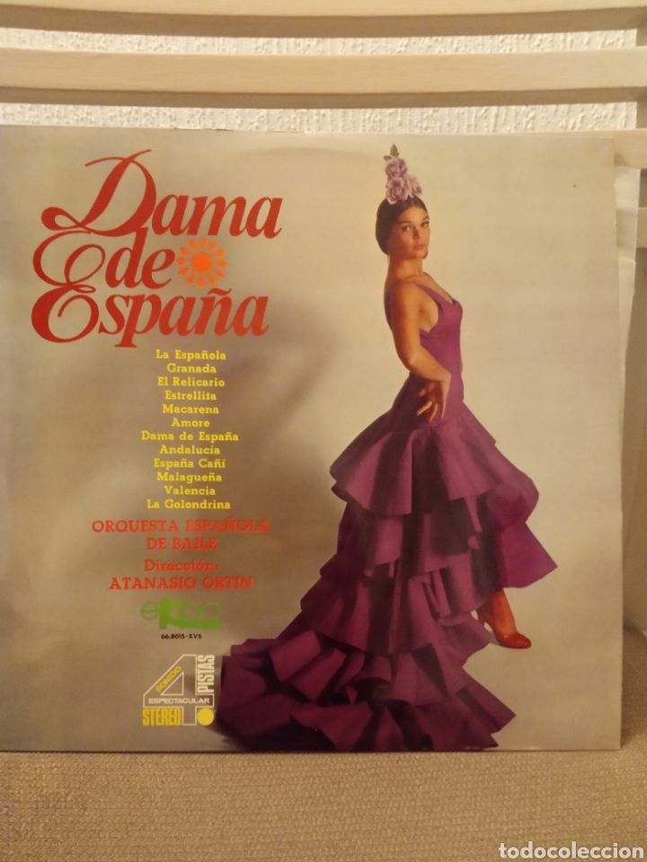 Discos de vinilo: ORQUESTA ESPA&Ntilde;OLA DE BAILE &rdquo;DAMA DE ESPA&Ntilde;A&rdquo; - Foto 1