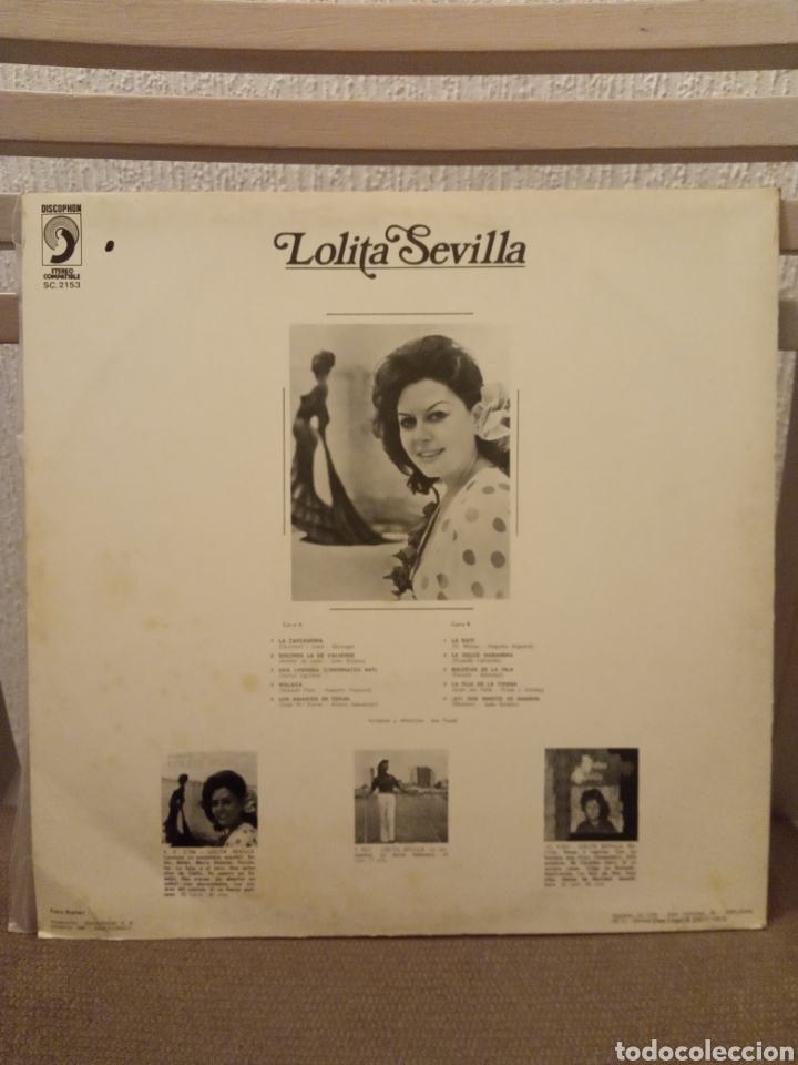 Discos de vinilo: Vinilo LOLITA SEVILLA - Foto 2