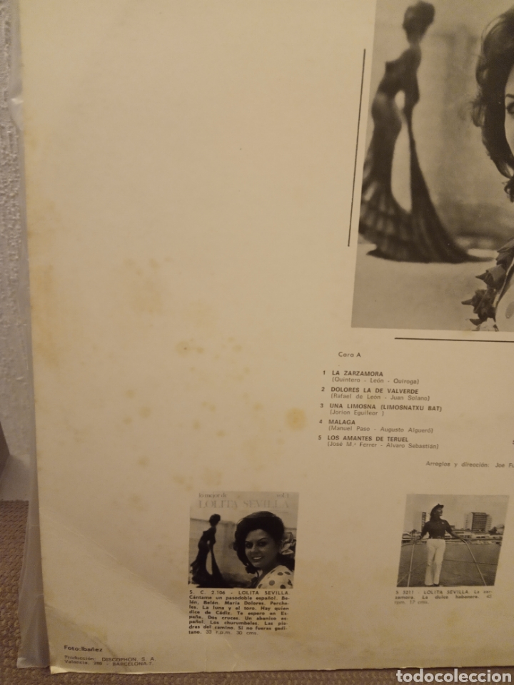 Discos de vinilo: Vinilo LOLITA SEVILLA - Foto 5
