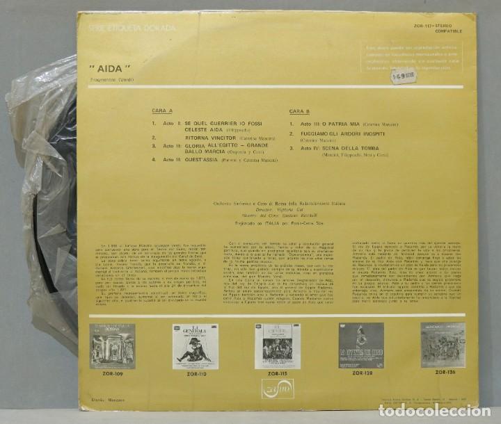 Discos de vinilo: LP. AIDA. VERDI. FRAGMENTOS - Foto 2