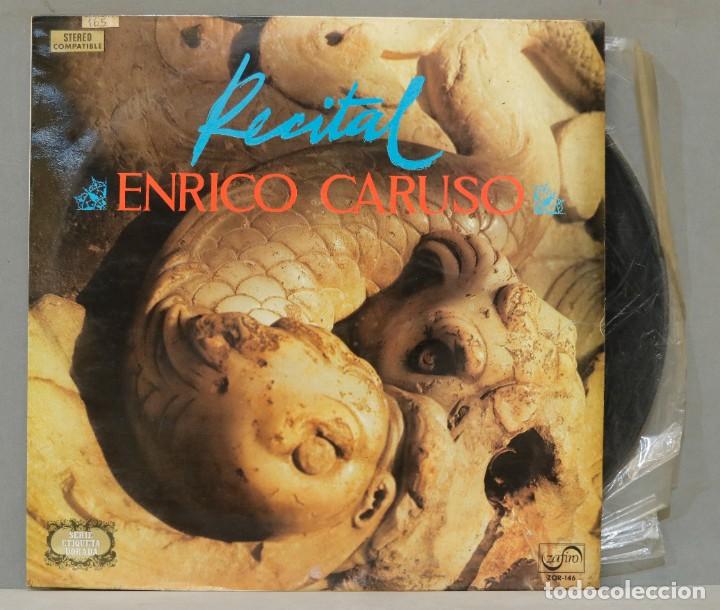 Vinyl-Schallplatten: LP. Recital De Enrico Carusso