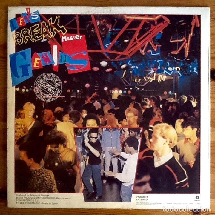 Discos de vinilo: MASTER GENIUS : LETS BREAK [BREAK - ESP 1984] 12&rdquo; - Foto 2
