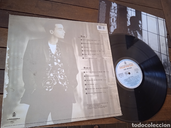 Discos de vinilo: JON SECADA. LP. SELF TITLED. MADE IN SPAIN. 1992 - Foto 3