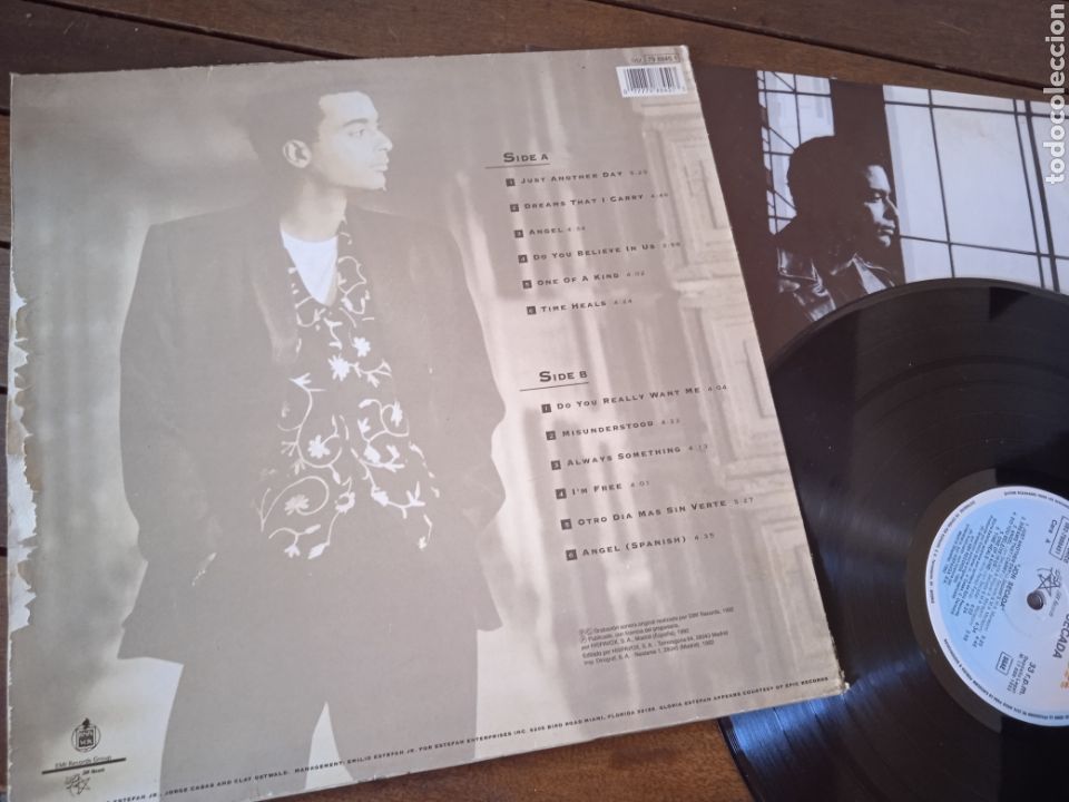 Discos de vinilo: JON SECADA. LP. SELF TITLED. MADE IN SPAIN. 1992 - Foto 4