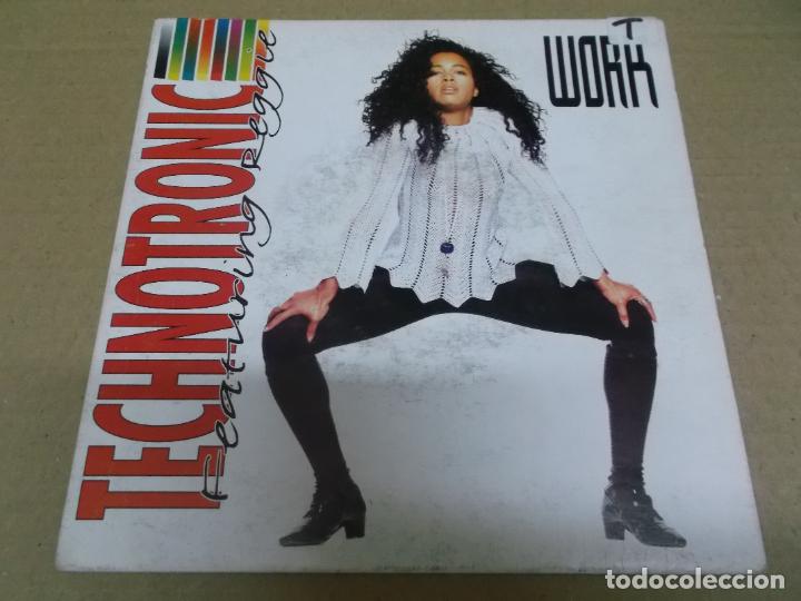 Discos de vinilo: TECHNOTRONIC (SINGLE) WORK A&Ntilde;O &ndash; 1991 - Foto 1