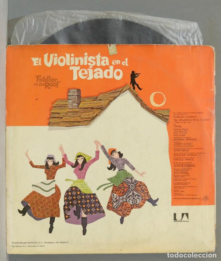 Discos de vinilo: LP. EL VIOLINISTA EN EL TEJADO - Foto 2