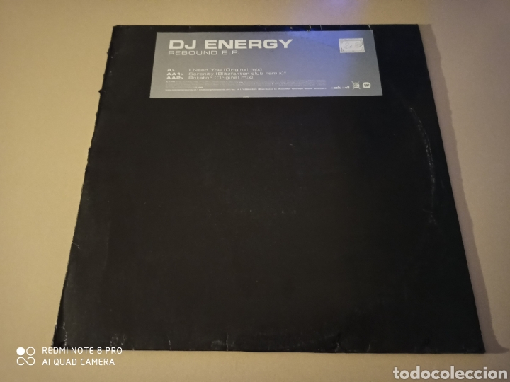 Discos de vinilo: DJ Energy - Rebound E.P. (12&rdquo;) - Foto 1