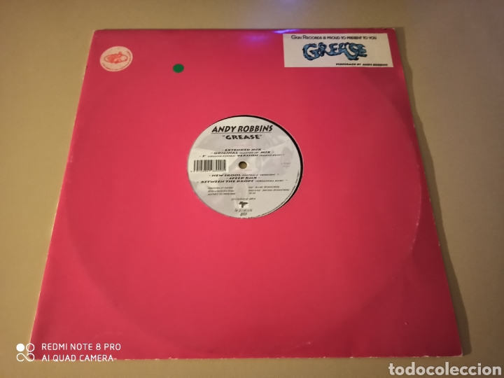Discos de vinilo: Andy Robbins - Grease (12&rdquo;) - Foto 1