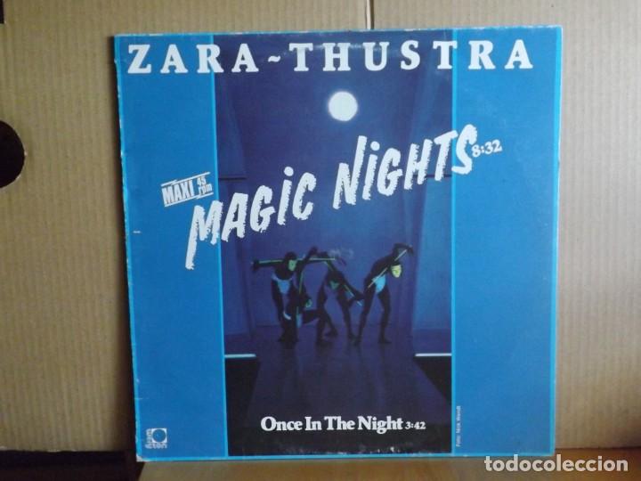 Discos de vinilo: ZARA - THUSTRA ---- MAGIC NIGHTS - MAXI SINGLE - Foto 1