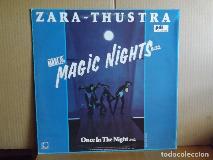 Discos de vinilo: ZARA - THUSTRA ---- MAGIC NIGHTS - MAXI SINGLE - Foto 2