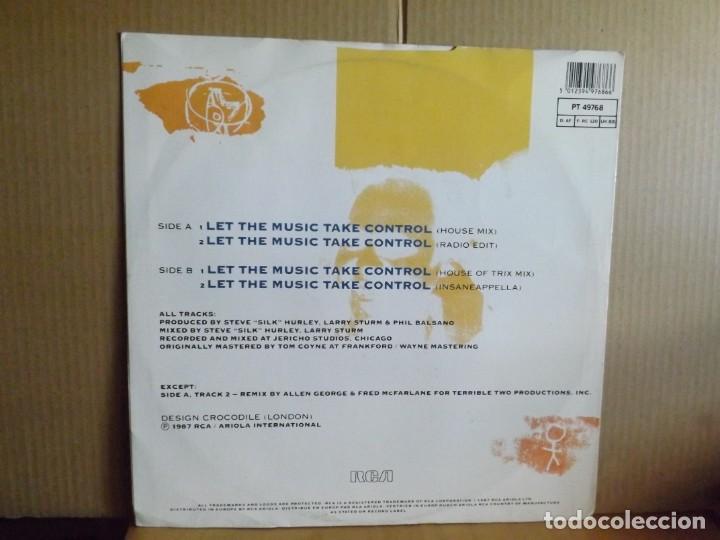Discos de vinilo: J.M. SILK ---- LET THE MUSIC TAKE CONTROL - Foto 2