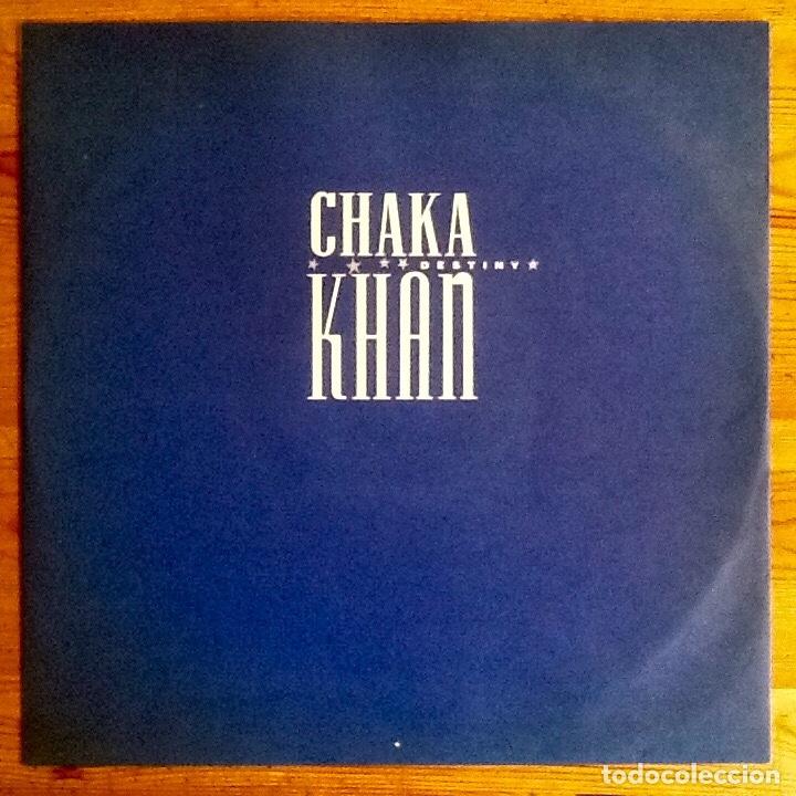 Discos de vinilo: CHAKA KHAN : DESTINY [WARNER - ESP 1986] LP - Foto 3