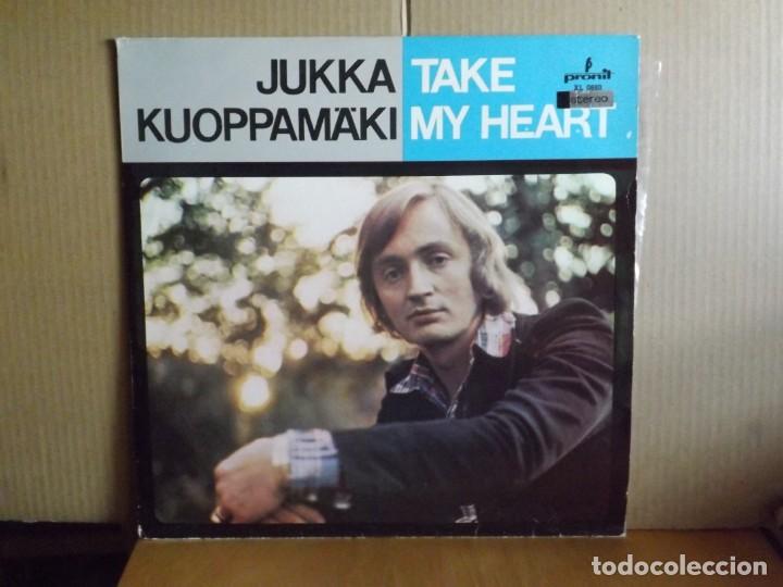 Dischi in vinile: JUKKA KUOPPAM&Auml;KI ---- TAKE MY HEAT