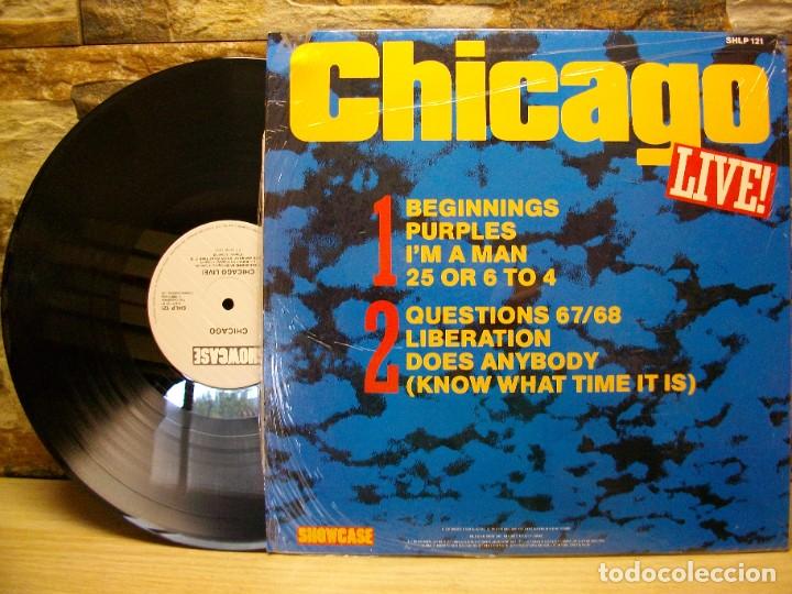 Discos de vinilo: Chicago &ndash; Chicago Live! LP - Foto 2