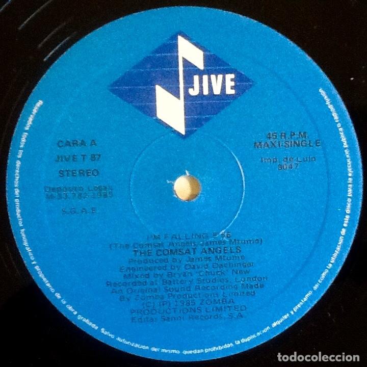Discos de vinilo: THE COMSAT ANGELS : IM FALLING [JIVE - ESP 1985] 12&rdquo; - Foto 3