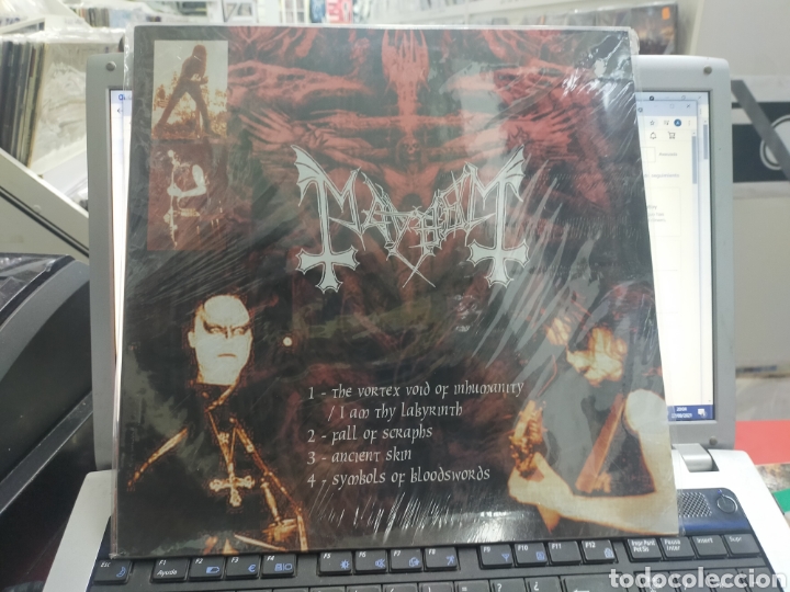 Discos de vinilo: Mayhem / emperor LP precintado - Foto 1