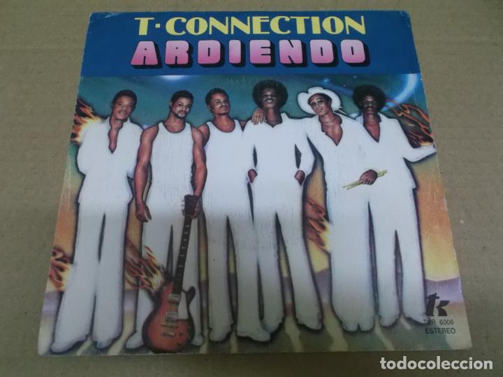 Discos de vinilo: T-CONNECTION (SINGLE) ON FIRE A&Ntilde;O &ndash; 1978 - Foto 1