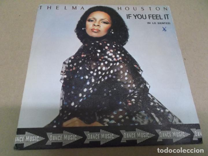 Disques de vinyle: THELMA HOUSTON (SINGLE) IF YOU FEEL IT A&Ntilde;O &ndash; 1981 - PROMOCIONAL