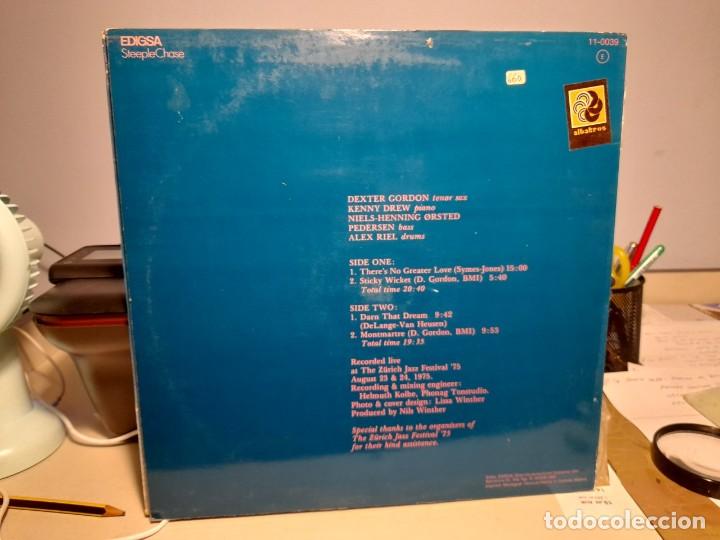 Discos de vinilo: LP DEXTER GORDON QUARTET _ SWISS NIGHTS - Foto 2