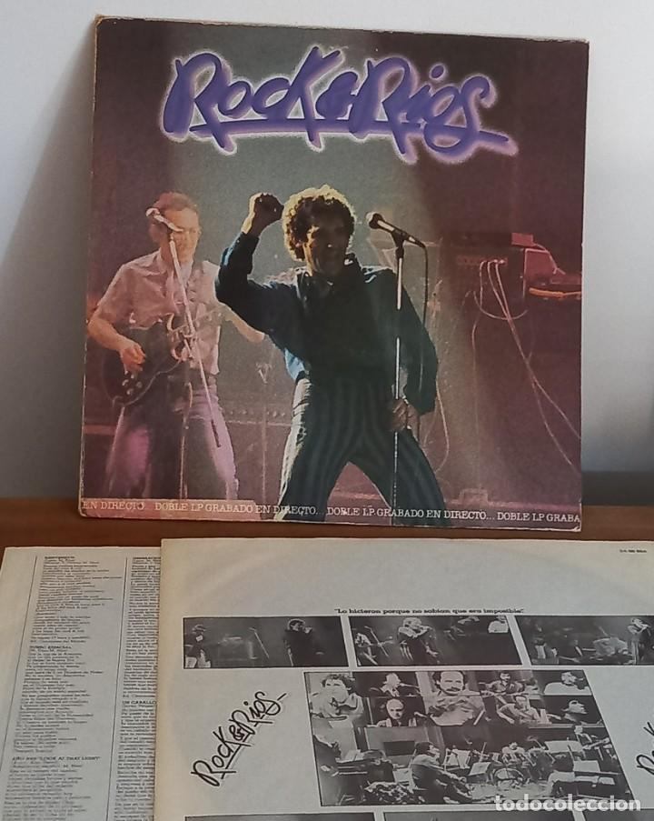 Discos de vinilo: MIGUEL RIOS - ROCK IN RIOS - 1982 - 2 LP GRABADO EN DIRECTO