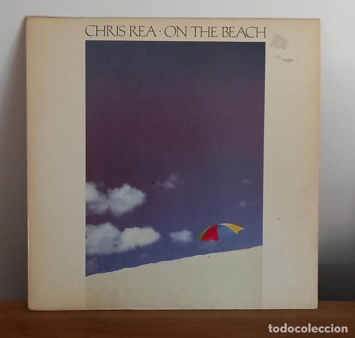 Discos de vinilo: CHRIS REA - ON THE BEACH - LP - 1986 - Foto 1