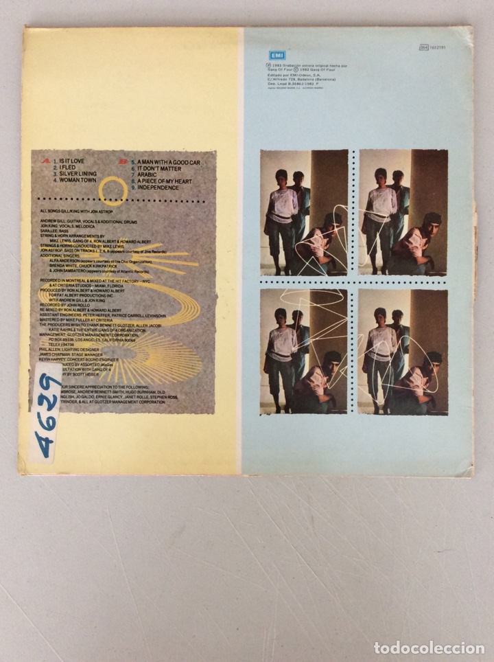 Discos de vinilo: Hard. Gang for 4 - Foto 2