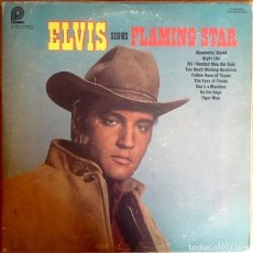 Discos de vinilo: ELVIS PRESLEY : ELVIS SINGS FLAMING STAR [PICKWICK - USA 1969] LP