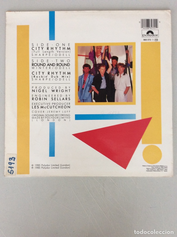 Discos de vinilo: Shakatak. City rhythm. Full length version. - Foto 2