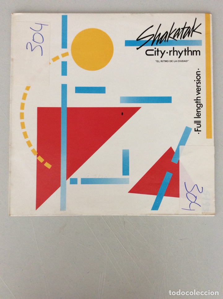 Discos de vinilo: Shakatak. City rhythm. Full length version. - Foto 1