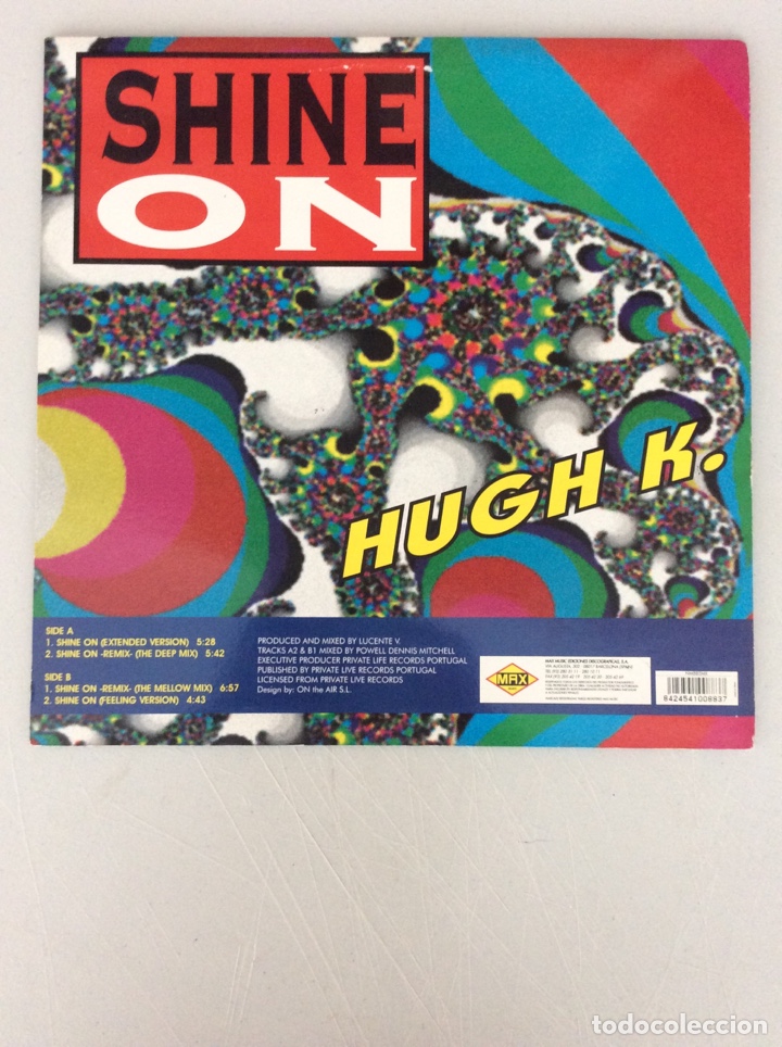Discos de vinilo: Shine On. Hugh k - Foto 2