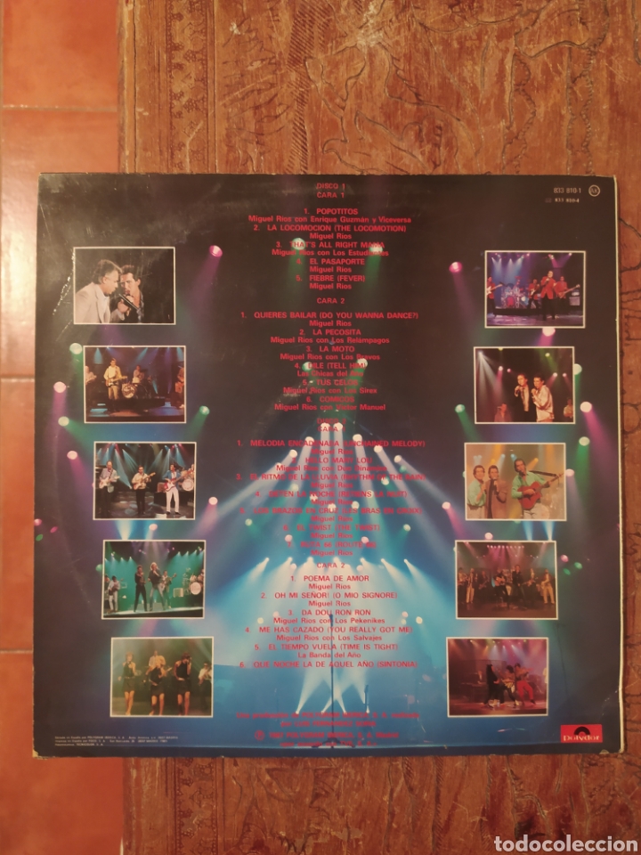 Discos de vinilo: Miguel R&iacute;os 2xLPs Que Noche... - Foto 2