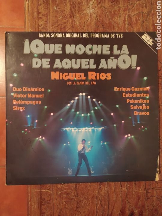 Discos de vinilo: Miguel R&iacute;os 2xLPs Que Noche... - Foto 1