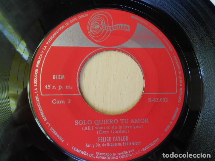 Discos de vinilo: FELICE TAYLOR, SG, SUREE - SURRENDER + 1, A&Ntilde;O 1968 - Foto 4