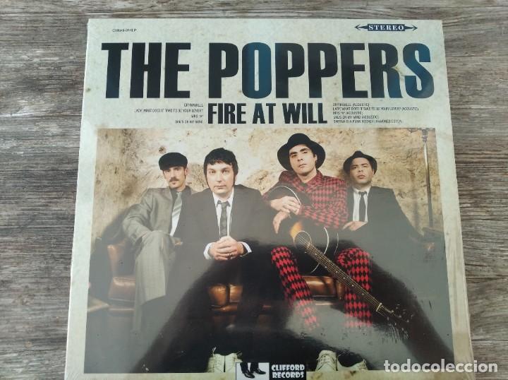 Discos de vinilo: The Poppers &lrm;&ndash; Fire At Will **** 10&acute;&acute; *** Mod *** GRAN ESTADO - Foto 1