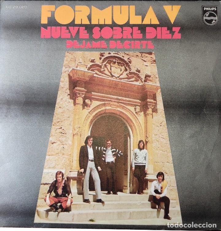 Discos de vinilo: F&oacute;rmula V - D&eacute;jame decirte - Disco Vinilo Single 1971 - Foto 1