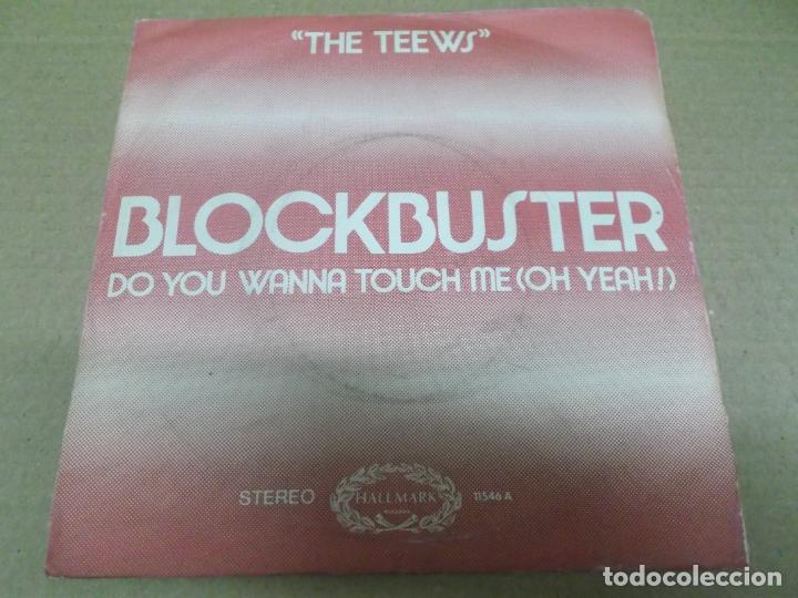 Discos de vinilo: THE TEEWS (SINGLE) BLOCKBUSTER A&Ntilde;O &ndash; 1973 - Foto 1