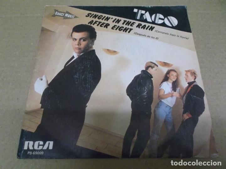 Discos de vinilo: TACO (SINGLE) SINGIN&rsquo; IN THE RAIN A&Ntilde;O &ndash; 1982 - Foto 1