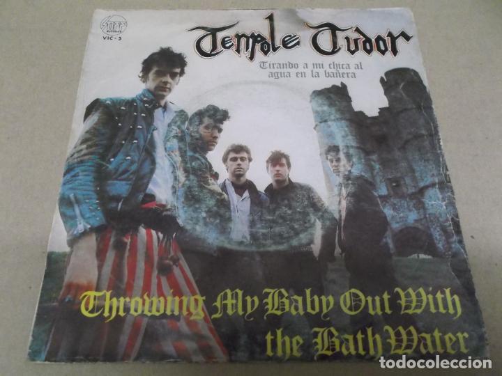 Vinyl records: TENPOLE TUDOR (SINGLE) THROWING MY BABES OUT WITH THE BATH WATER A&Ntilde;O &ndash; 1981