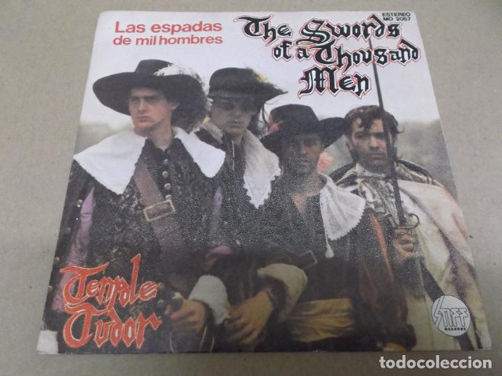Vinyl records: TENPOLE TUDOR (SINGLE) SWORDS OF A THOUSAND MEN A&Ntilde;O &ndash; 1981 - PROMOCIONAL