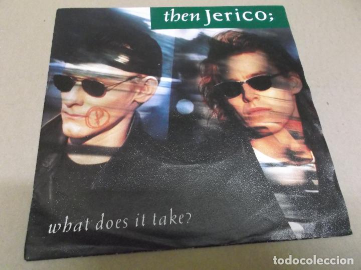 Discos de vinilo: THEN JERICO (SINGLE) WHAT DOES IT TAKE? A&Ntilde;O &ndash; 1989 - Foto 1