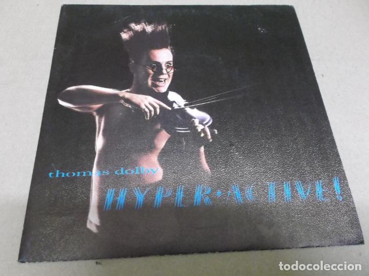 Discos de vinilo: THOMAS DOLBY (SINGLE) HYPER-ACTIVE A&Ntilde;O &ndash; 1984 - PROMOCIONAL - Foto 1