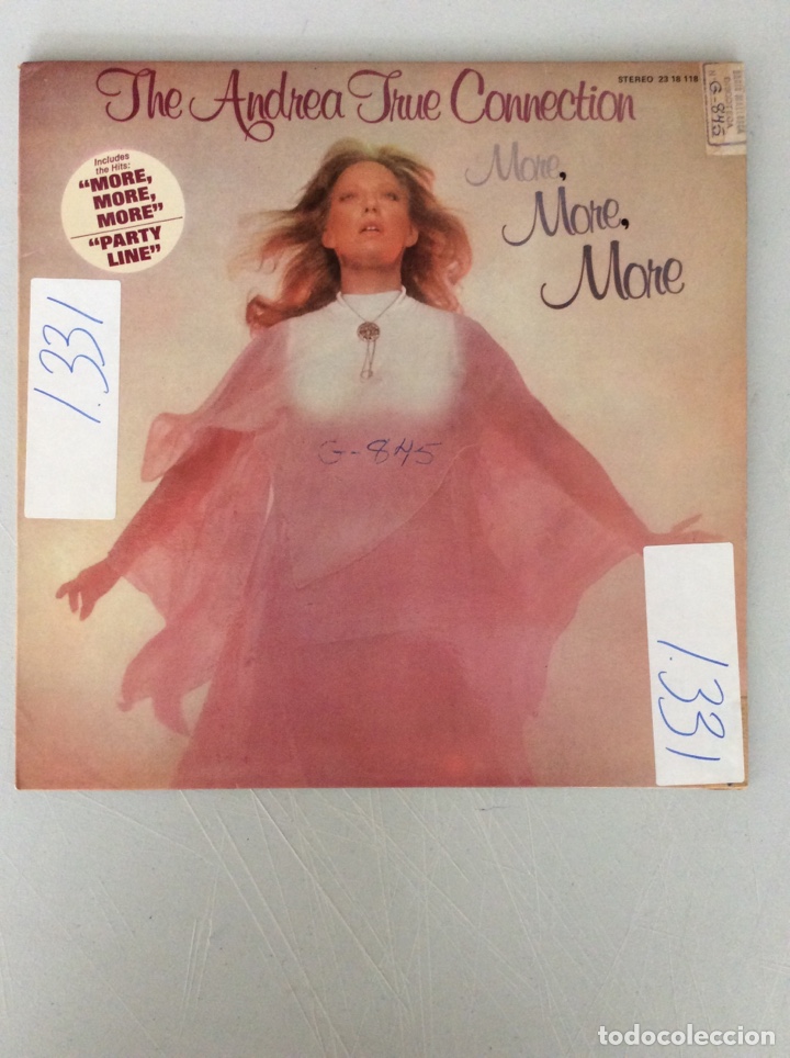 Discos de vinilo: The Andrea True Connection. More, more, more. - Foto 1