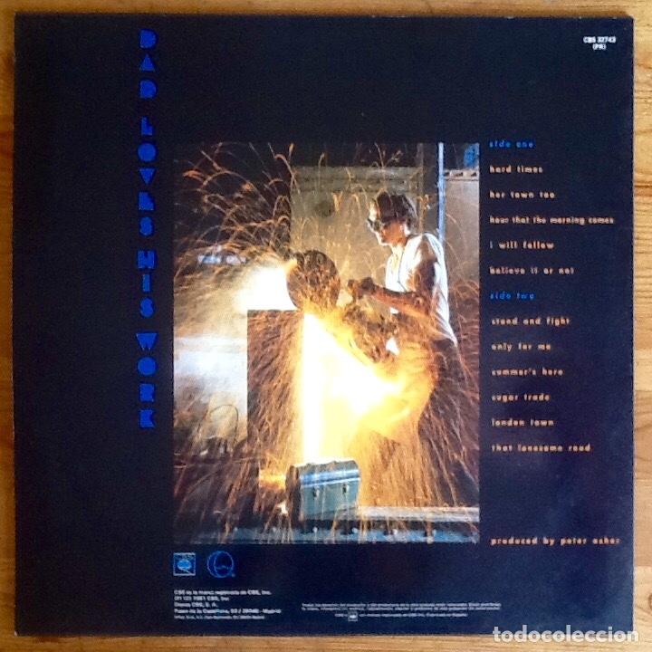 Discos de vinilo: JAMES TAYLOR : DAD LOVES HIS WORK [CBS - ESP 1981] LP - Foto 2